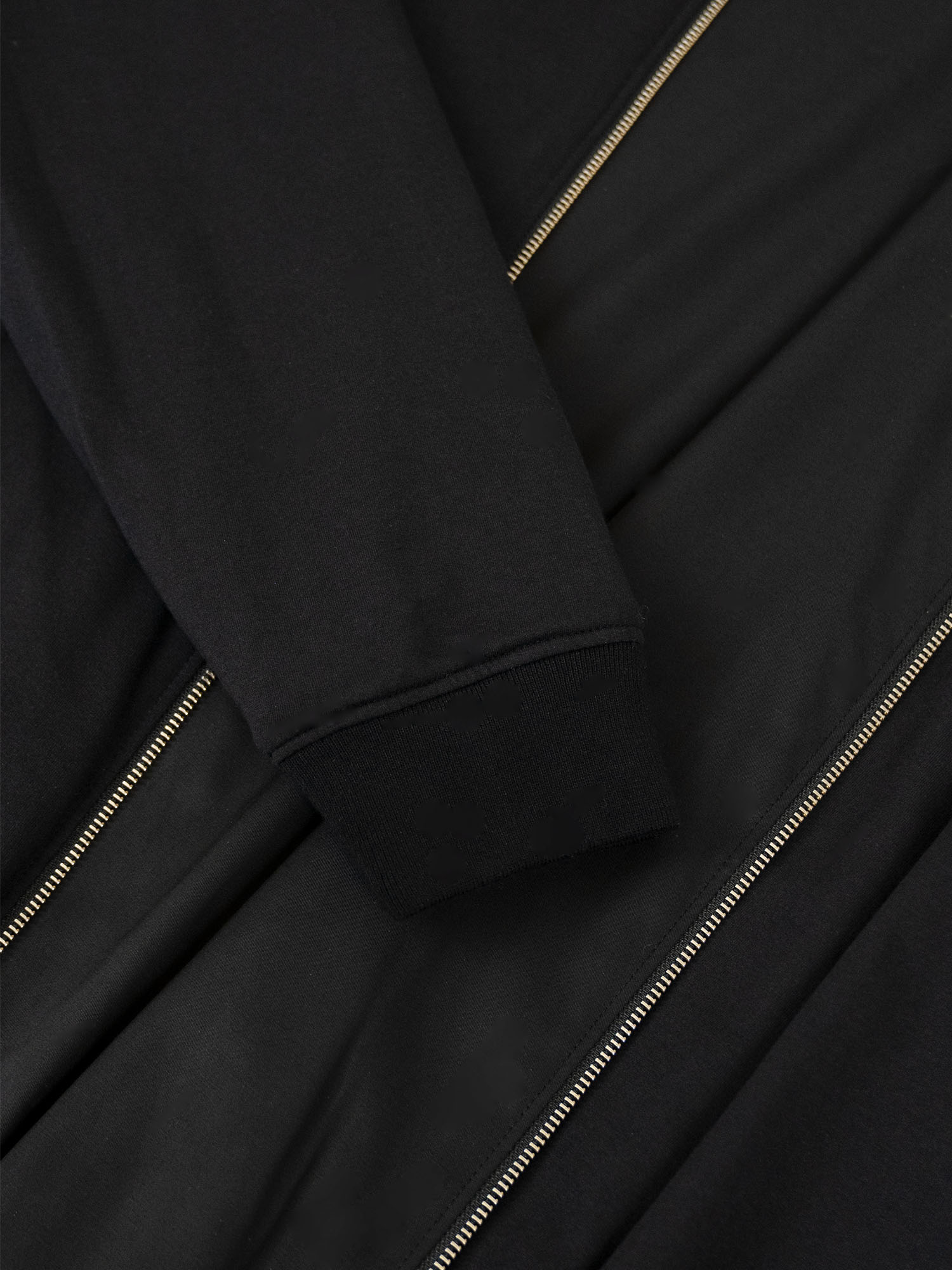 Black Reversible Bomber Jacket