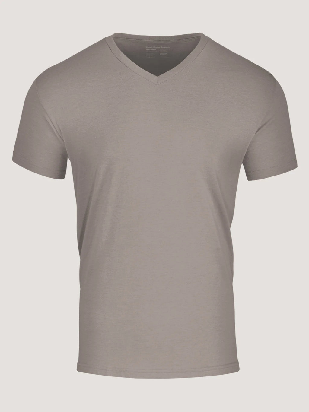 Taupe V-Neck
