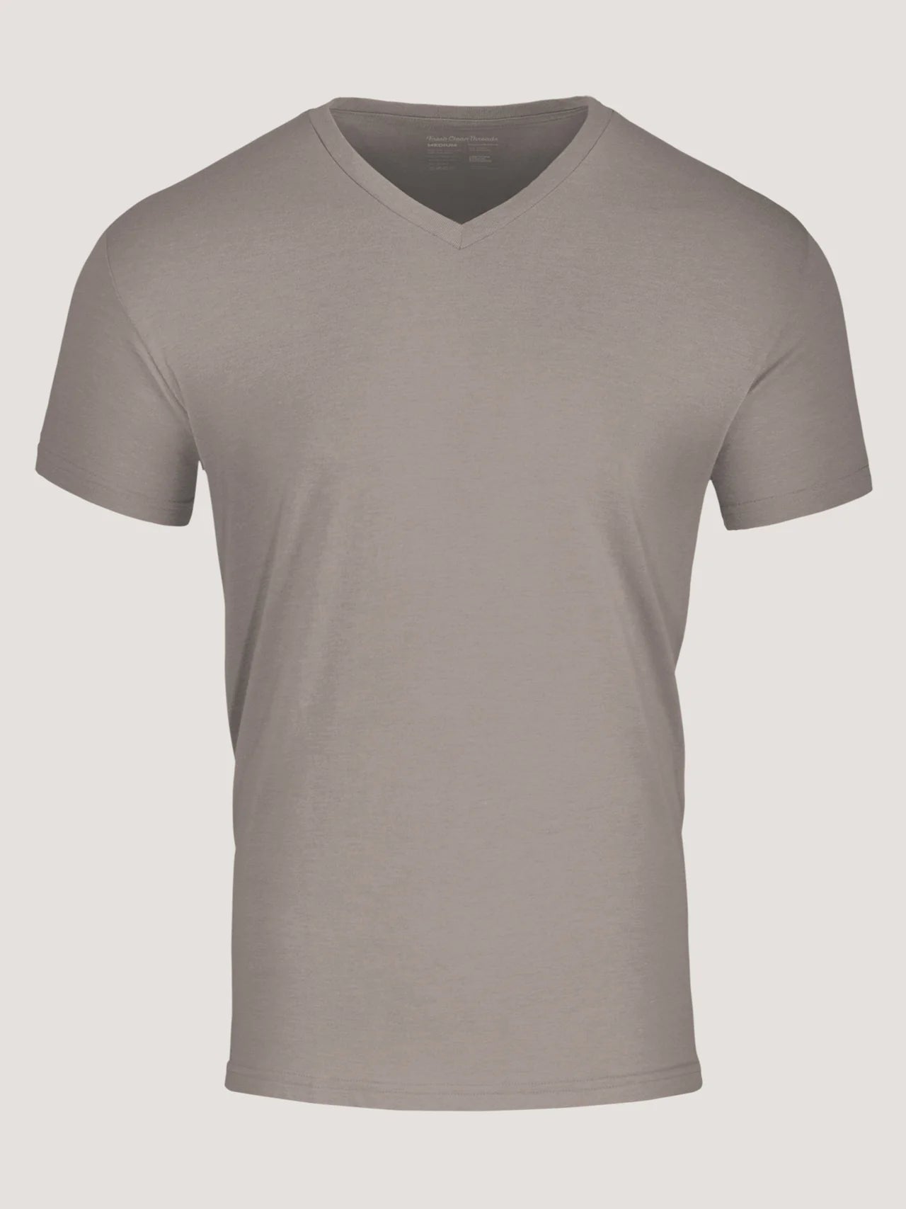 Taupe V-Neck