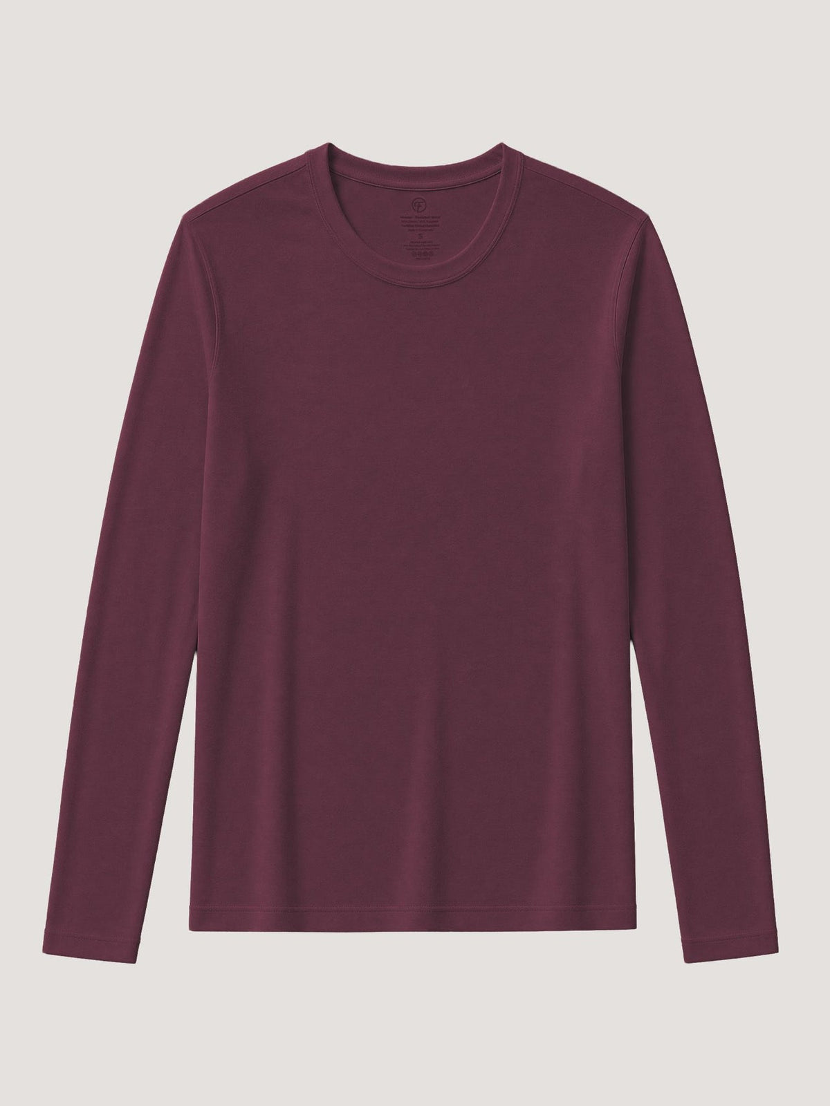Women's Merlot Long Sleeve Crew