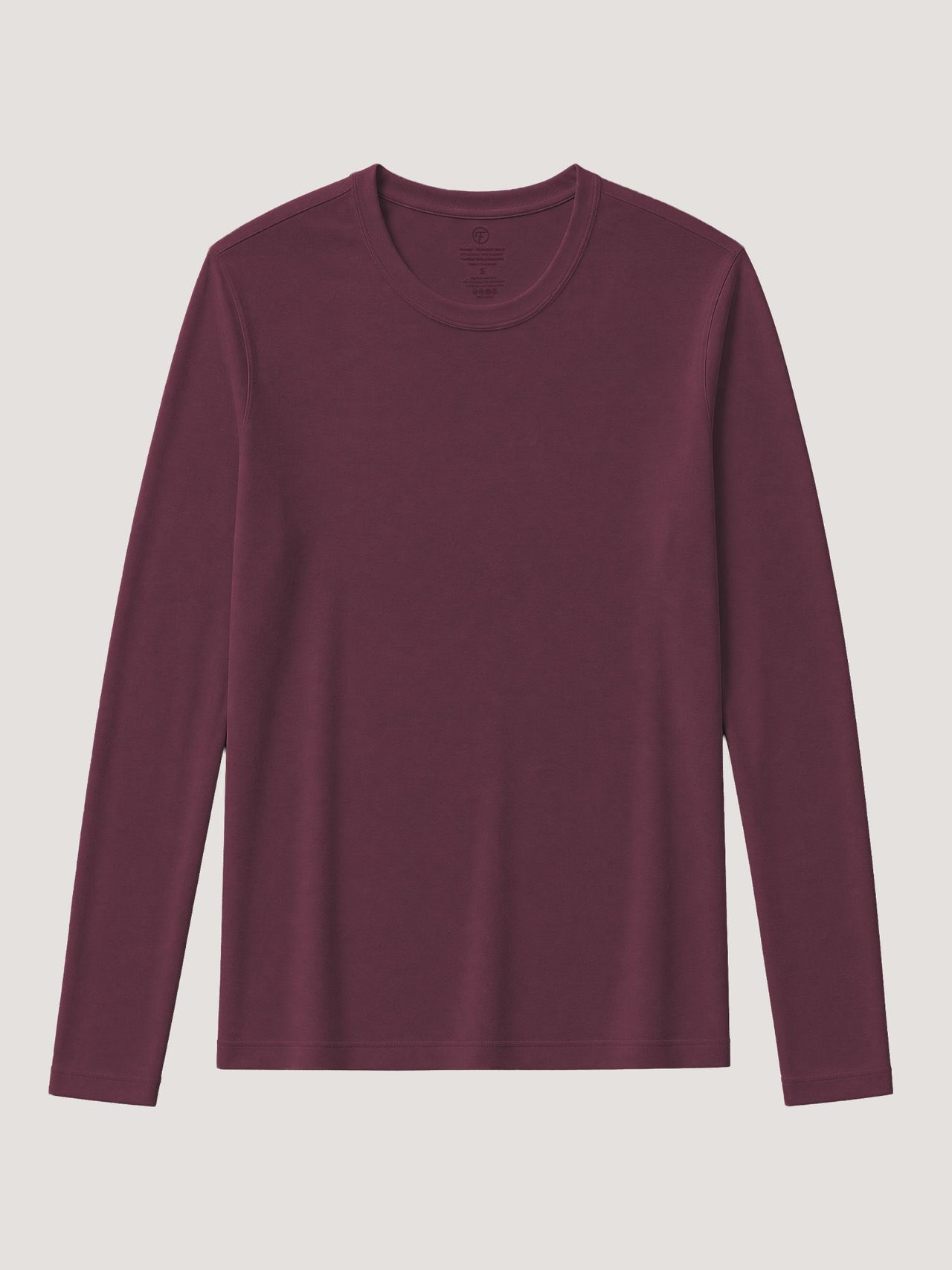 Women's Merlot Long Sleeve Crew