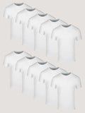 All White Crew 10-Pack