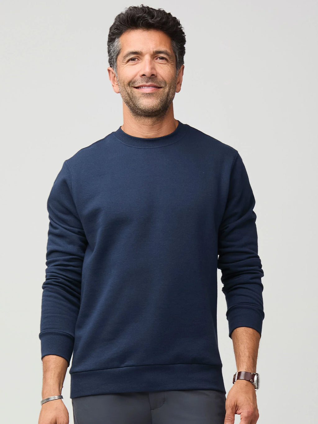 Crew Sweatshirt Black + Dark Navy 2-Pack