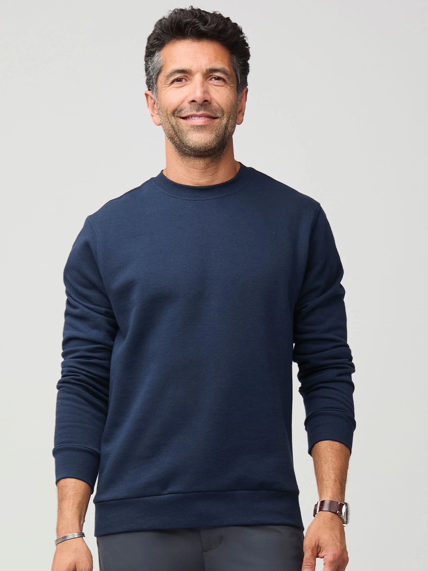 Crew Sweatshirt Black + Dark Navy 2-Pack